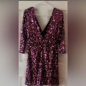 Scala Pink Sequin Dress